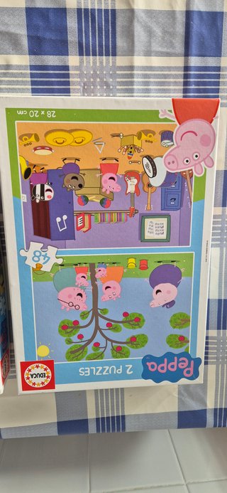 Puzzles Peppa Pig Educa 2 y 4 Puzzles