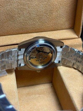 Seiko Mod Datejust Esfera Árabe Azul