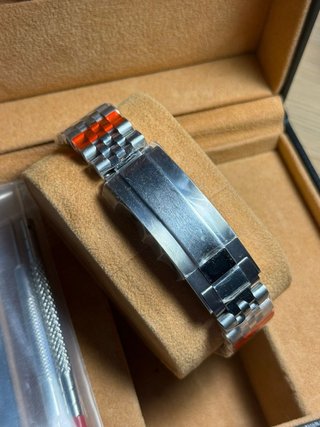 Seiko Mod Datejust Esfera Árabe Azul