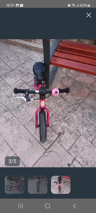 Bicicleta aprendizaje niñ@