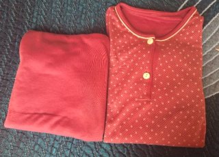 Conjunto 2 Pijamas Invierno Talla M