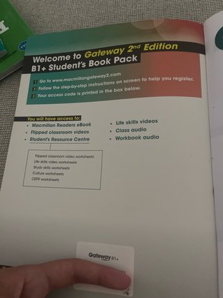 Gateway B1+ Sb Pk 2nd Ed