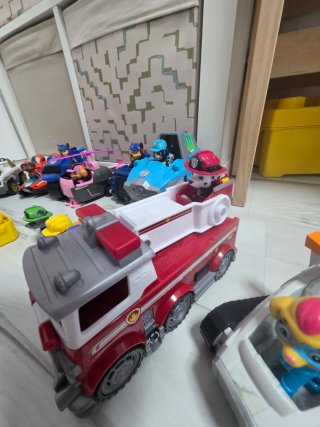 Lote Paw Patrol Vehículos y Figuras
