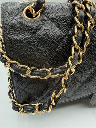 Bolso Chanel Timeless Jumbo Doble Solapa Negro