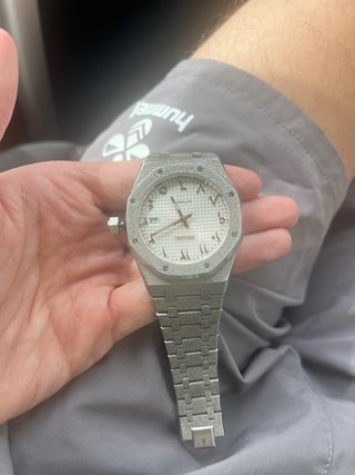 Reloj Seiko Plata y Blanco