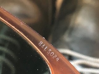Gafas de sol vintage Ray-Ban Wayfarer Bausch & Lom