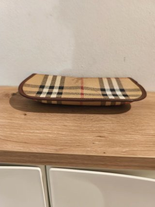 Funda Gafas Burberry Cuadros Beige Marrón