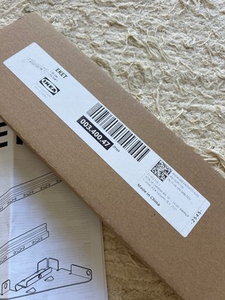 8 anclajes metálicos EKET IKEA