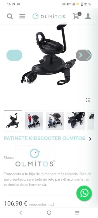 Patinete Olmitos kid Scooter