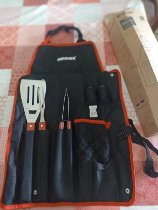 Set Utensilios Barbacoa Bergner