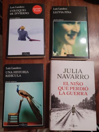 4 libros (novedades recientes)