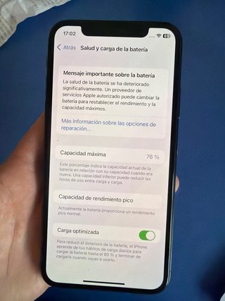 iPhone X 256GB Negro