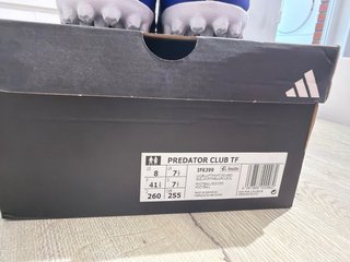 Zapatillas Adidas Predator Fútbol Azul Naranja