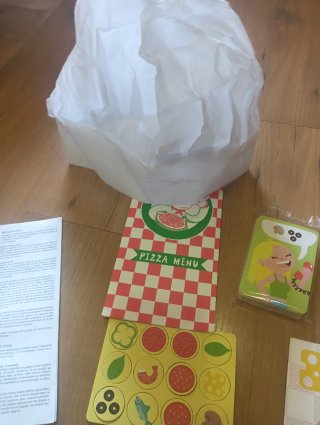 Juego de mesa Pizza Spill