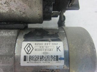8200227092 motor arranque renault clio ii 1572708