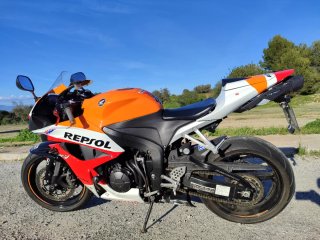 Honda CBR Moto Deportiva Naranja/Roja