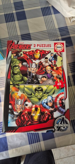 Puzzle 2 en 1 Avengers Educa