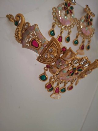 Conjunto joyas  Choker Bollywood