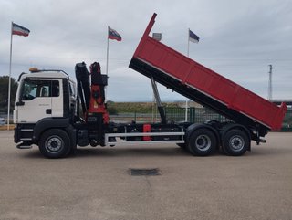 MAN TGM 33 440-CAMIONES GRUA