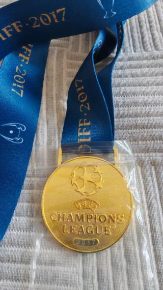 Medallas Final UEFA Champions League Real Madrid