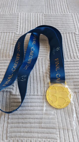 Medallas Final UEFA Champions League Real Madrid