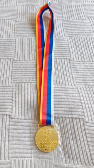 Medallas Final UEFA Champions League Real Madrid