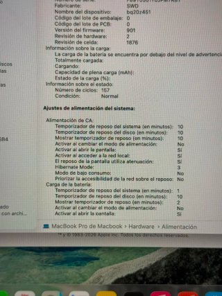 MacBook Pro 2020 i7/32GB RAM/1TB SSD