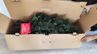 Árbol Navidad El Corte Inglés 180cm + Adornos