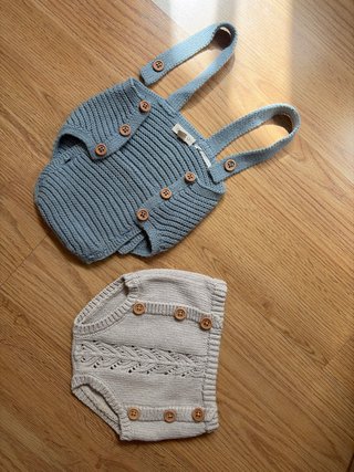 Ranita y culotte bebé 1-3 meses