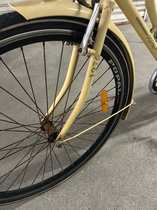 Bicicleta Clásica Amarilla