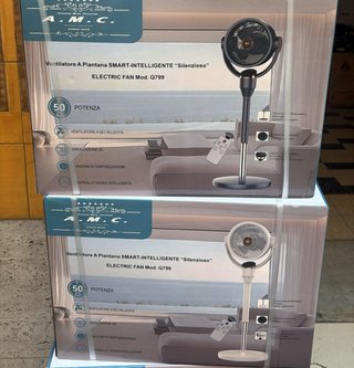 Ventilatore da terra intelligente 50w 6 velocità