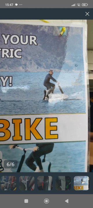 Bicicleta eléctrica para agua Manta5