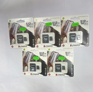 Kingston 512GB microSDXC Canvas Select Plus x5