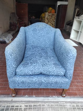 Set 2 divani e 3 poltrone vintage primi '900