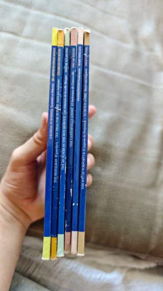 Lote 6 Libros Textos Bilingües (Inglés-Español)