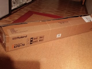 Roland KPD-70 Pedal Board Negro/Blanco