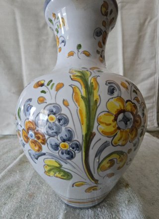 Jarrón Cerámica Talavera Multicolor