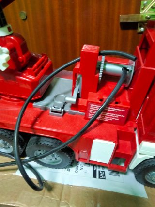 Camión Bomberos Bruder Man TGA 41.440 escala 1:16