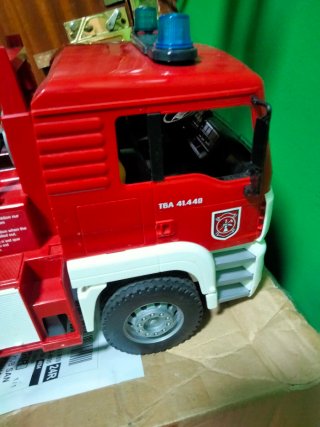 Camión Bomberos Bruder Man TGA 41.440 escala 1:16