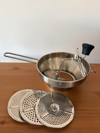 Pasapurés/Pisapapas con 3 discos