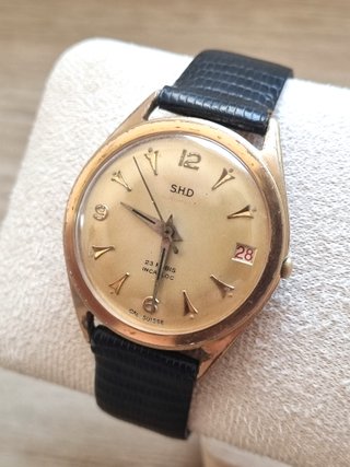 S.H.D. Automatic Vintage Suizo 23 Rubis – 34 mm