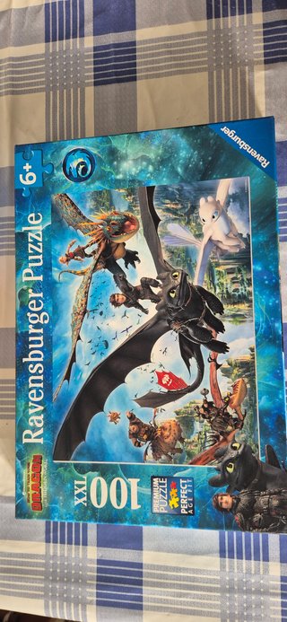 Puzzle Ravensburger 100 Piezas Dragones