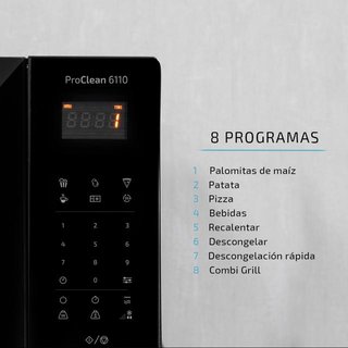 Microondas Cecotec ProClean 6110 23L Grill