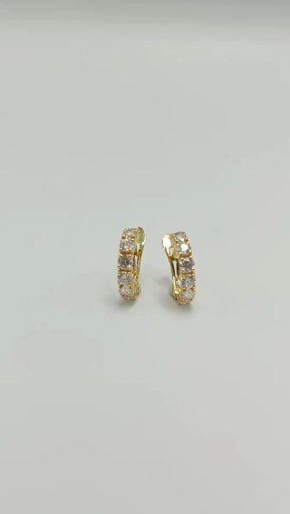 Pendientes de oro de 18kt.