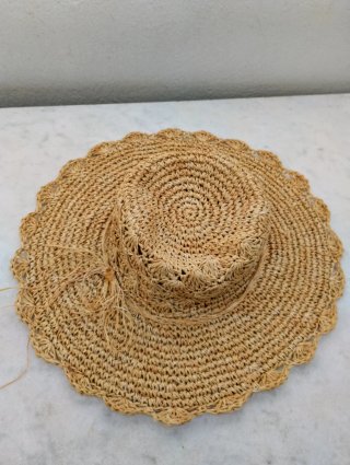SOMBRERO PLAYA PROTECCIÓN SOLAR CROCHET