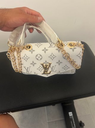 Louis Vuitton Borsa Monogram Bianca e Oro