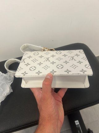 Louis Vuitton Borsa Monogram Bianca e Oro