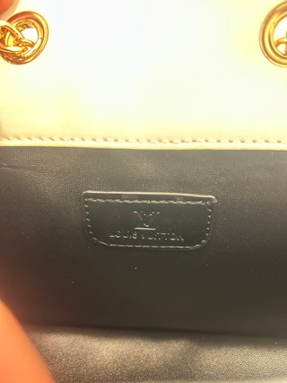 Louis Vuitton Borsa Monogram Bianca e Oro