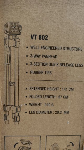 Tripode Giottos VT 802