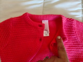 Conjunto 3 chaquetas bebé 6-9 meses